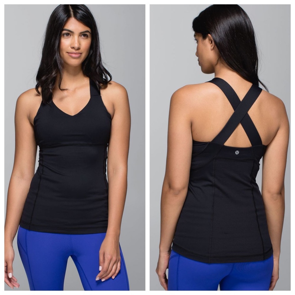 Lululemon Push Your Limits Tank - Black - 6